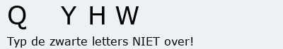 Bevestigingscode