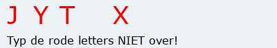 Bevestigingscode