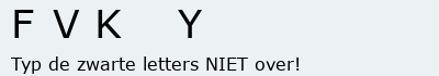 Bevestigingscode