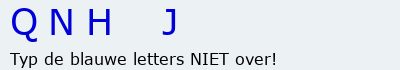 Bevestigingscode