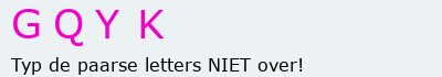 Bevestigingscode