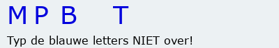 Bevestigingscode