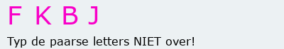 Bevestigingscode