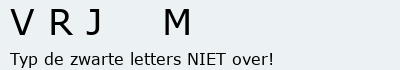 Bevestigingscode
