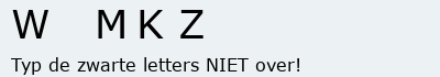 Bevestigingscode