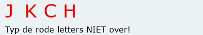 Bevestigingscode