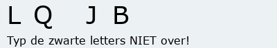 Bevestigingscode