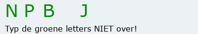 Bevestigingscode