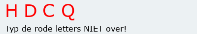 Bevestigingscode