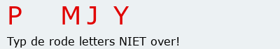 Bevestigingscode