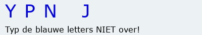Bevestigingscode