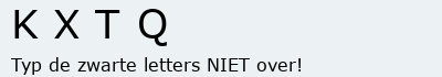 Bevestigingscode