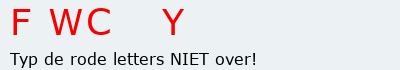 Bevestigingscode
