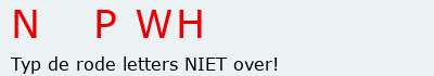 Bevestigingscode