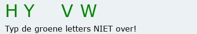 Bevestigingscode