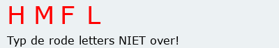 Bevestigingscode