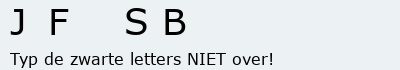 Bevestigingscode