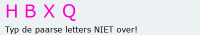 Bevestigingscode