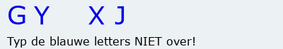Bevestigingscode