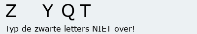 Bevestigingscode