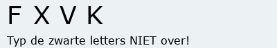 Bevestigingscode