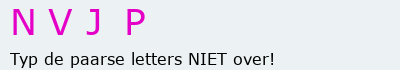 Bevestigingscode
