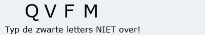 Bevestigingscode