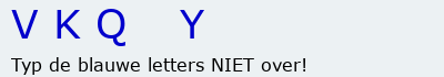 Bevestigingscode