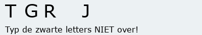 Bevestigingscode