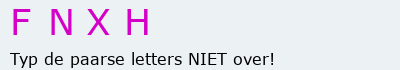 Bevestigingscode