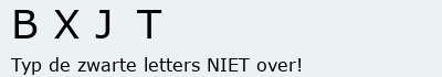Bevestigingscode