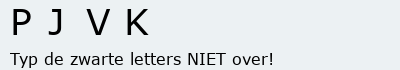 Bevestigingscode