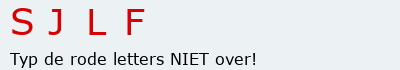 Bevestigingscode
