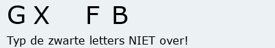 Bevestigingscode