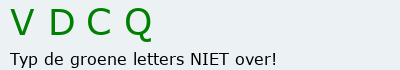 Bevestigingscode