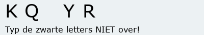 Bevestigingscode