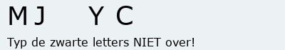 Bevestigingscode