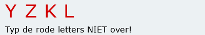 Bevestigingscode