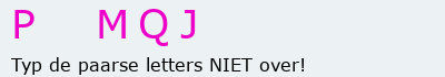Bevestigingscode