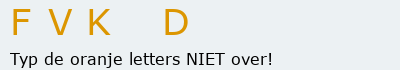 Bevestigingscode