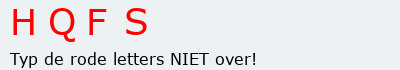 Bevestigingscode