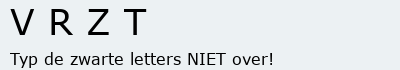 Bevestigingscode