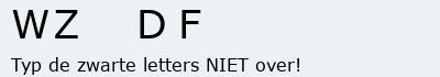 Bevestigingscode