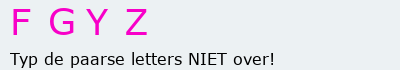 Bevestigingscode