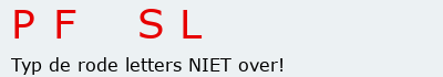 Bevestigingscode
