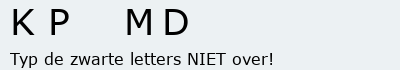 Bevestigingscode