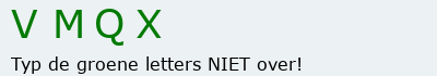 Bevestigingscode