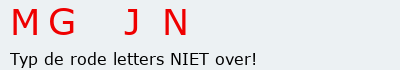 Bevestigingscode