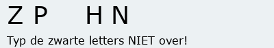 Bevestigingscode