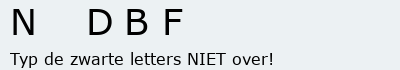 Bevestigingscode
